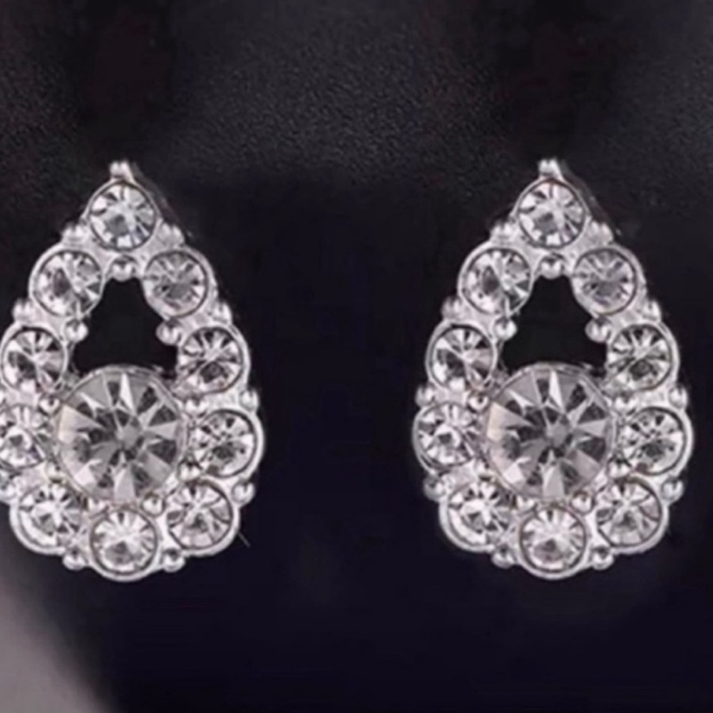 Sterling Silver Teardrop Earrings
